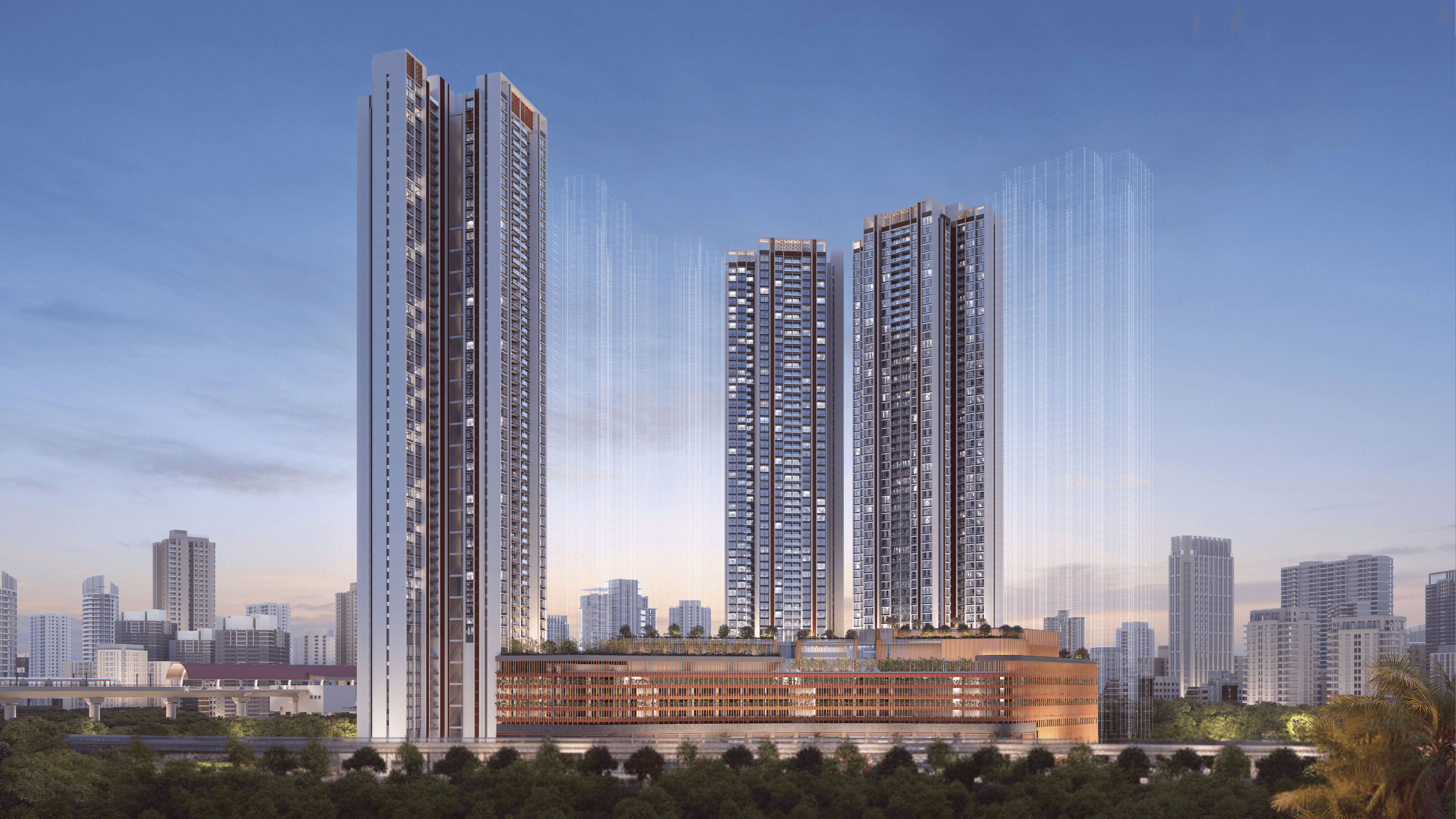 Godrej Reserve Luxury Apartments Kandivali East Mumbai - Premium 3 BHK and 4 BHK Residential Complex with Modern Architecture